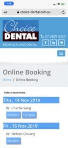 Choice-Dental-Online-booking